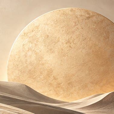 Detail: zon boven de duinen